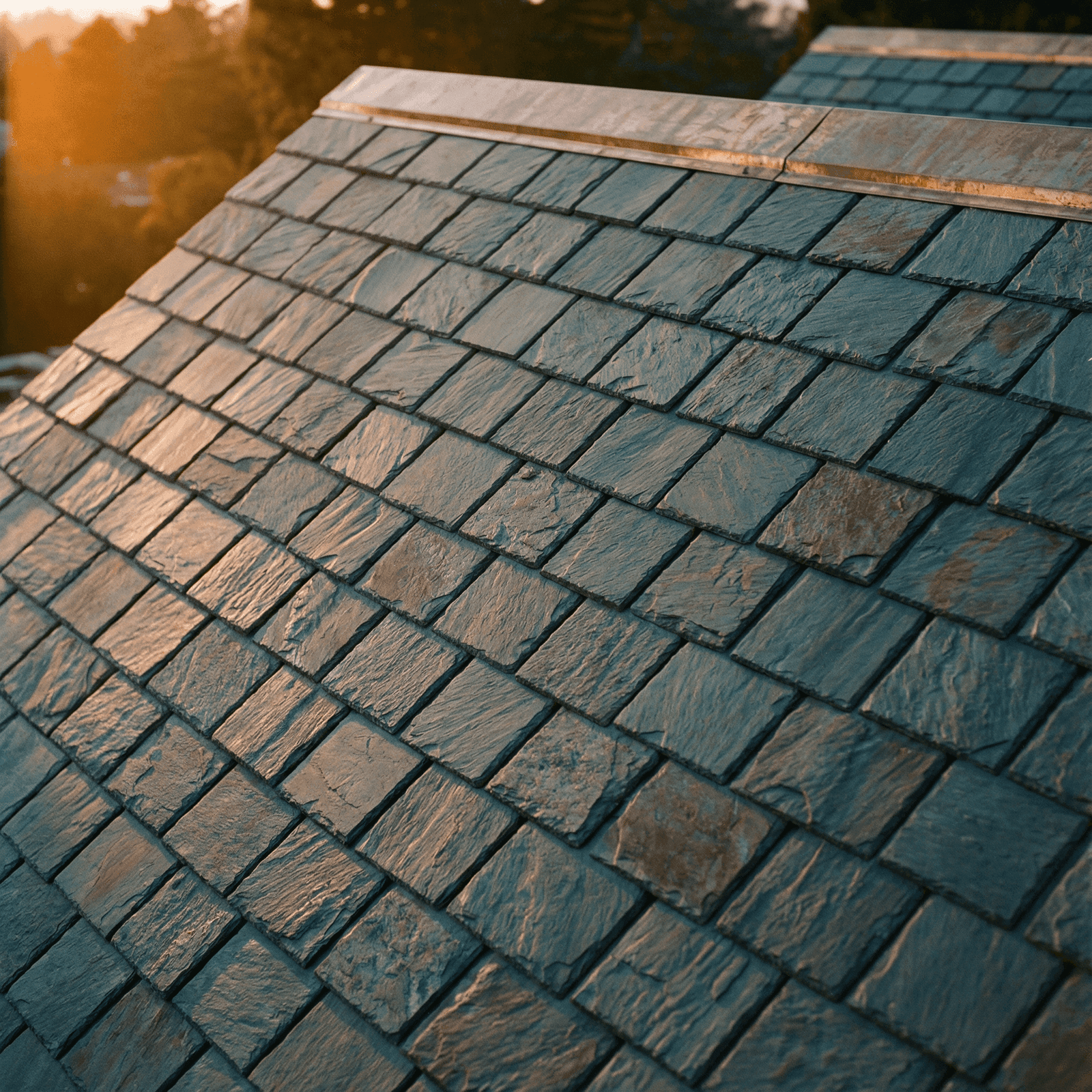 Closeup Roof Tile Photography