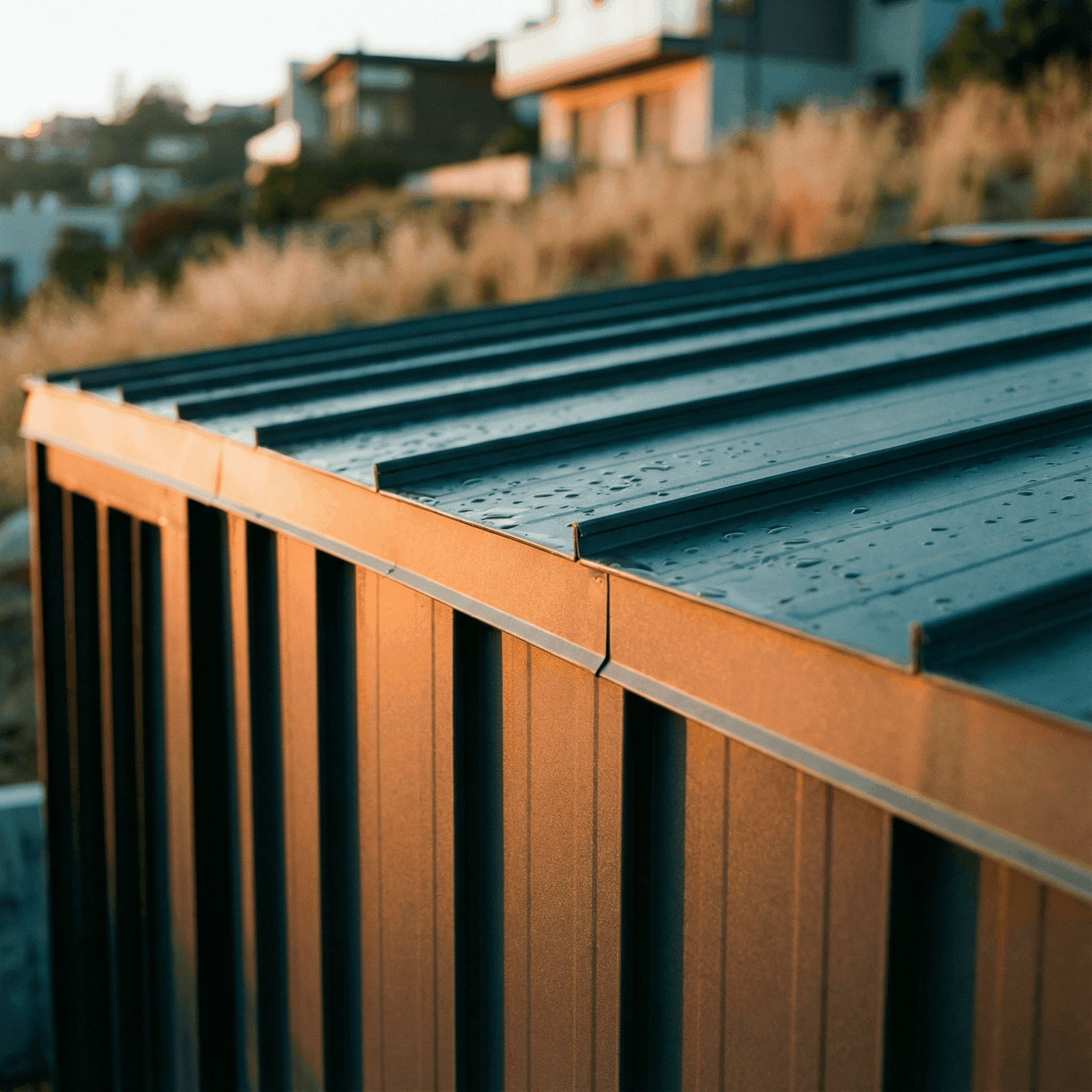 Detailed Roof Closeup